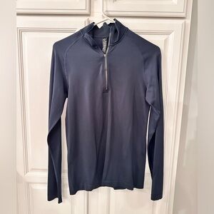 Lululemon navy blue quarter zip long sleeve lululemon in mens XS
